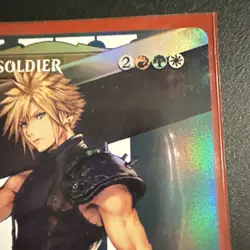 IN HAND MTG Cloud, Ex-SOLDIER (Borderless) (FOIL) FINAL FANTASY M0202 FF - Image 5
