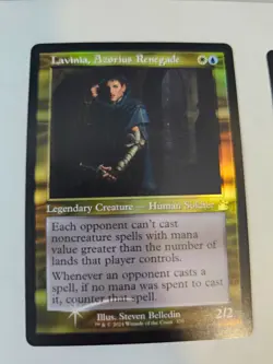 MTG - Lavinia, Azorious Renegade FOIL Retro Frame - Ravnica Remastered - Image 1