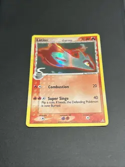 Pokemon TCG Latias EX Holon Phantoms 21/110 Regular Rare LP/MP - Image 1