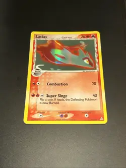Pokemon TCG Latias EX Holon Phantoms 21/110 Regular Rare LP/MP - Image 2