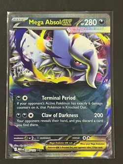 Mega Absol ex 86/132 - Mega Evolution - Near Mint - Pokemon TCG - Image 1