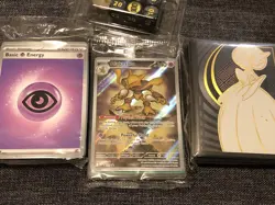 Pokemon Alakazam 009 Mega Evolutions Black Star Promo SEALED Bundled! - Image 1