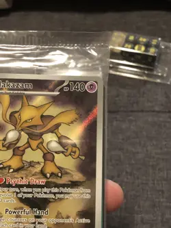 Pokemon Alakazam 009 Mega Evolutions Black Star Promo SEALED Bundled! - Image 5
