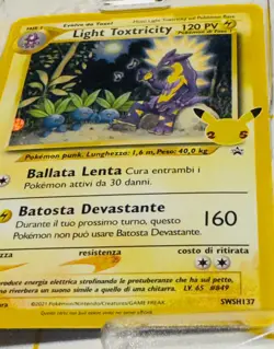 Pokemon Light Toxtricity SWSH137 25th Anniversary GRAN FESTA Trading Card MINT - Image 5