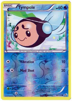 Pokemon - Tympole - 40/113 - Common - Reverse Holo - Legendary Treasures - NM - Image 1