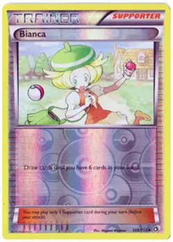 Pokemon - Bianca - 109/113 - Uncommon - Reverse Holo - Legendary Treasures - NM - Image 1