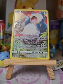 Relaxo Pokemon Karte Illustration Rare Deutsch TG10/TG30 Verlorener Ursprung NM - Image 4