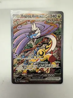 Pokemon TCG Raging Bolt EX 166/131 Sir Prismatic Evolutions NM/M Condition - Image 1