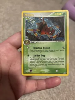 Pokemon TCG- Ariados- 2/115- EX Unseen Forces- Reverse Holo Rare Stamped- NM - Image 1