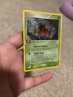 Pokemon TCG- Ariados- 2/115- EX Unseen Forces- Reverse Holo Rare Stamped- NM - Image 2