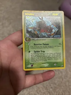 Pokemon TCG- Ariados- 2/115- EX Unseen Forces- Reverse Holo Rare Stamped- NM - Image 3