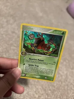 Pokemon TCG- Ariados- 2/115- EX Unseen Forces- Reverse Holo Rare Stamped- NM - Image 5