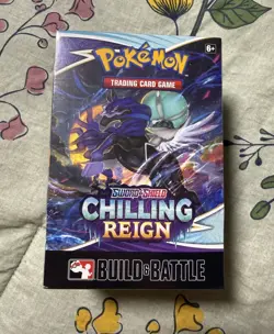Pokemon TCG Chilling Reign Build and Battle Kit - 4x booster packs Sealed New - Image 1