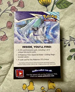 Pokemon TCG Chilling Reign Build and Battle Kit - 4x booster packs Sealed New - Image 3