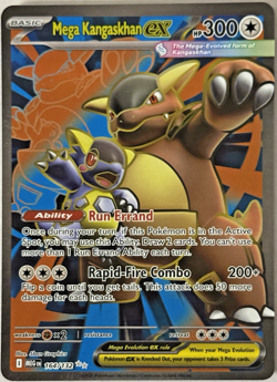 Mega Kangaskhan EX Mega Evolution 164/132 Full Art 2025 Pokemon TCG Near Mint - Image 1
