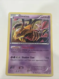 Pokemon TCG Giratina XY184 Holo Rare Black Star Promo 2016 - Image 1