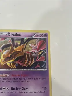 Pokemon TCG Giratina XY184 Holo Rare Black Star Promo 2016 - Image 3