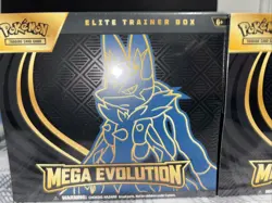 Pokemon TCG Mega Evolutions ETBs Lucario And Gardevoir Set Of 2 Factory Sealed - Image 2