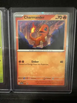 2023 Pokemon SVP EN SV Black Star Promo 046 Bulbasaur 047 Charmander 151 Poster - Image 2