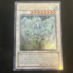 Yugioh Stardust Dragon TDGS-EN040 Ultimate Rare 1st Edition NA Print LP - Image 1