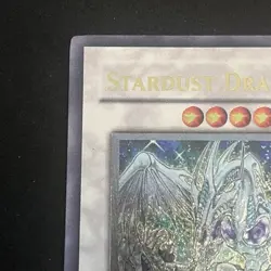 Yugioh Stardust Dragon TDGS-EN040 Ultimate Rare 1st Edition NA Print LP - Image 2