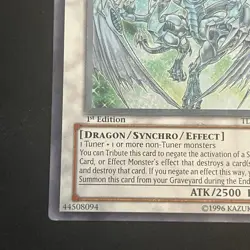 Yugioh Stardust Dragon TDGS-EN040 Ultimate Rare 1st Edition NA Print LP - Image 5