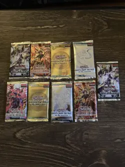 Yu-Gi-Oh Pack Lot! (9 Packs) 1st Edition and sealed W GFP2, Max Gold, Vintage + - Image 2