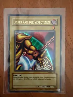 Yu-Gi-Oh! · Linker Arm der Verbotenen · LOB-G100 · Deutsch · Karte - Image 1