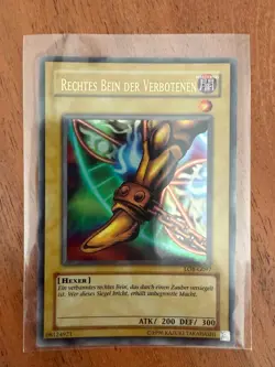 Yu-Gi-Oh! · Rechtes Bein der Verbotenen · LOB-G097 · Deutsch · Karte - Image 1