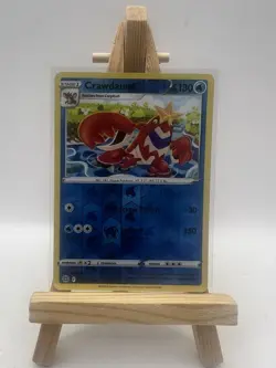 033/172 Crawdaunt : Reverse Holo Card : Pokemon TCG Brilliant Stars LP/NM - Image 1