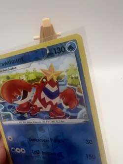 033/172 Crawdaunt : Reverse Holo Card : Pokemon TCG Brilliant Stars LP/NM - Image 3