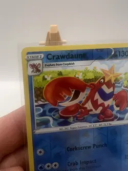 033/172 Crawdaunt : Reverse Holo Card : Pokemon TCG Brilliant Stars LP/NM - Image 4