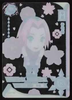 Sakura Haruno NR-TR-045 Official Naruto Kayou Chibi Card - Image 2