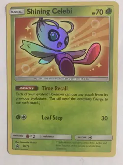 Shining Celebi SM79 Black Star Promo Card - Image 1