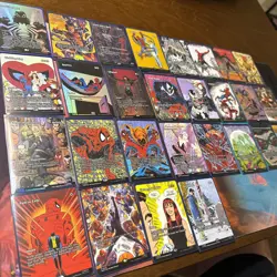 Magic The Gathering Spider-Man 28 card lot all borderless NON FOIL / FOIL MTG - Image 2