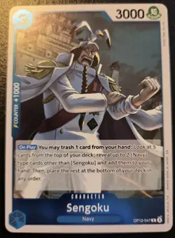 Sengoku OP12-047 Foil Rare Legacy Of The Master One Piece Card Game - Image 1