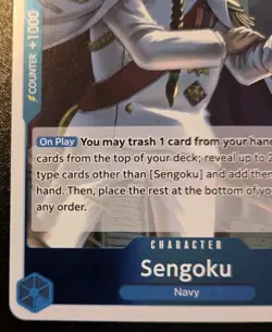 Sengoku OP12-047 Foil Rare Legacy Of The Master One Piece Card Game - Image 4