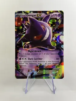 Gengar EX 34/119 XY Phantom Forces Holo Pokemon Card TCG - Image 1