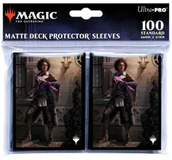 Murders at Karlov Manor Kaya 100 ULTRA PRO MTG Deck Protectors Card Sleeves - Image 1