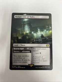 Midgar, City Of Mako Borderless Nonfoil MTG - Image 1