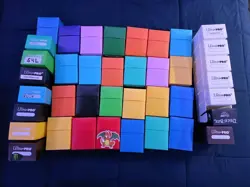 Lot of 39 Deck Box For MTG, Pokemon, etc. Ultra Pro - Image 1