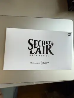 Secret Lair ALIEN AURORAS - Galaxy FOIL New Sealed Magic The Gathering MTG - Image 1