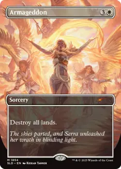 MTG Secret Lair Artist Series KIERAN YANNER Armageddon Non-FOIL Presale - Image 1