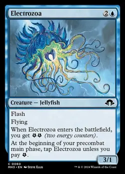 (2x FOIL) ELECTROZOA - Modern Horizons 3 - MTG Magic the Gathering Card - Image 1