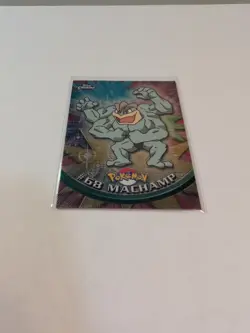 Machamp #68 Topps Chrome 2000 TV Animation Pokemon NM - Image 3