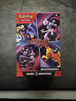 Pokemon TCG Destined Rivals Booster Bundle BRAND NEW SEALED 6 PACKS IN BOX - Image 1