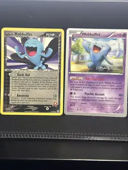 Pokemon TCG Wobbuffet Set Of 3 NM! #47/109 #36/119 #36/119 - Image 1