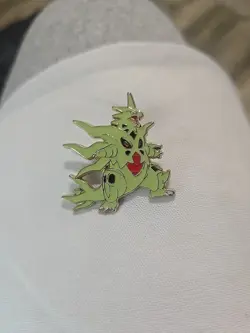 Pokemon Mega Tyranitar Enamal Pin Collector’s - Image 1