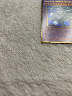 Yugioh Blue-Eyes Ultimate Dragon Limited Edition Gold Ultra Rare GLD1-EN028 MP - Image 3