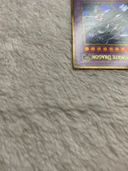 Yugioh Blue-Eyes Ultimate Dragon Limited Edition Gold Ultra Rare GLD1-EN028 MP - Image 4